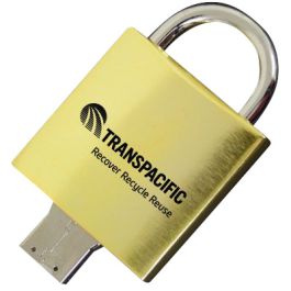 Padlock Drive USB Padlock Drive Custom Branded At Factory Direct Prices!