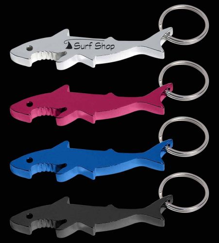 Shark Bottle Opener Key Ring