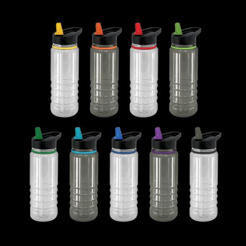 Triton Elite Drink Bottle - Clear and Black