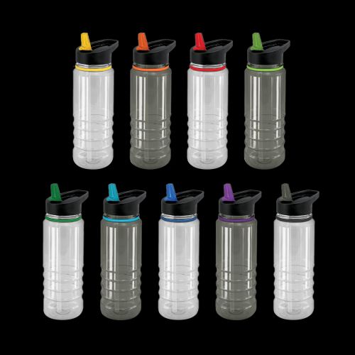 Triton Elite Drink Bottle - Clear and Black