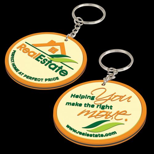 PVC Key Ring Small - Both Sides Moulded