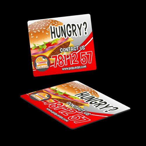 Fridge Magnet 90 x 80mm Rectangle