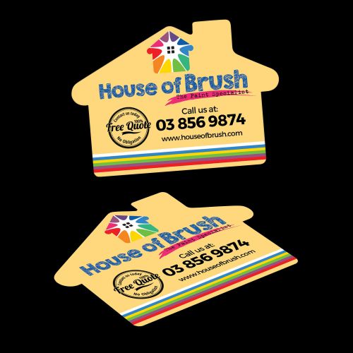 Fridge Magnet 70 x 50mm House Shape