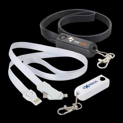 Artex 3 -in-1 Charging Lanyard