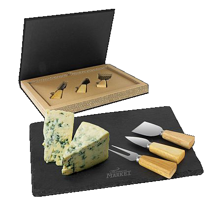 Montrose Slate Cheese Board Set 