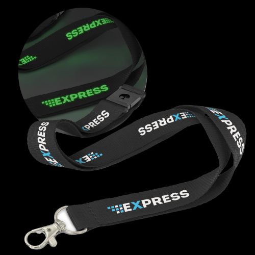 Glow in the Dark Logo Lanyard