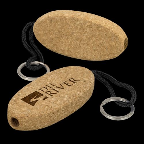 Cork Floating Key Ring 