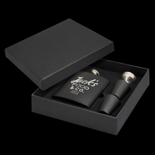 Dalmore Hip Flask Gift Set