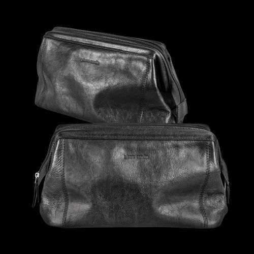 Pierre Cardin Leather Toiletry Bag