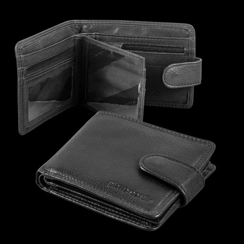 Pierre Cardin Leather Wallet Belt Gift Set