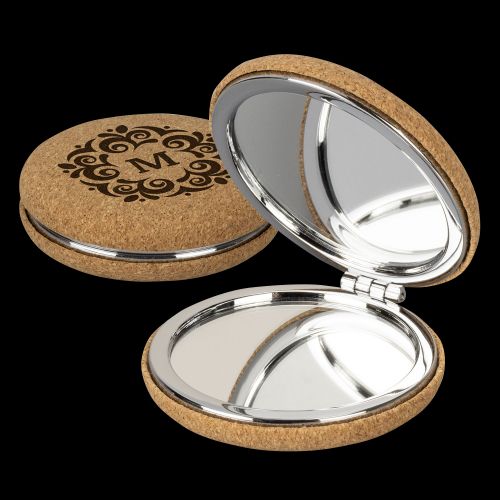 Cork Compact Mirror