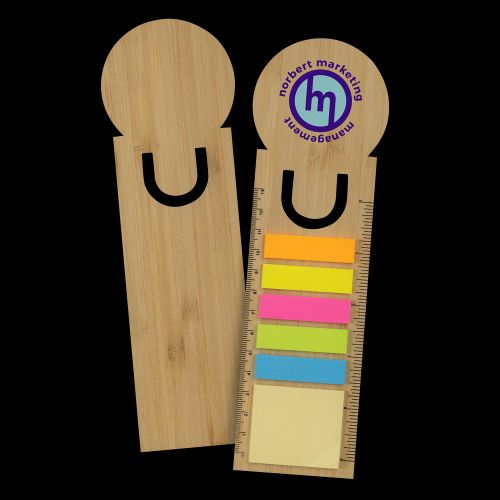 Bamboo Ruler Bookmark - Round