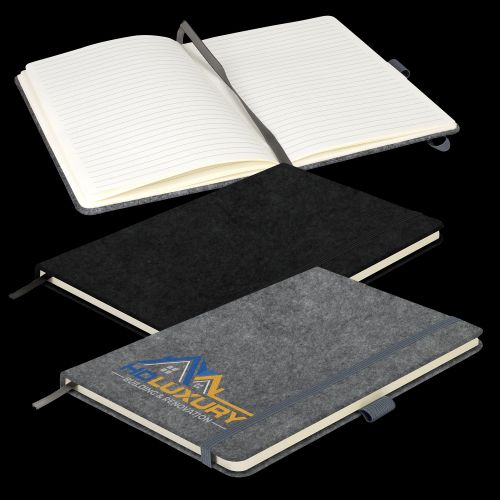 RPET Felt Hard Cover Notebook Eco