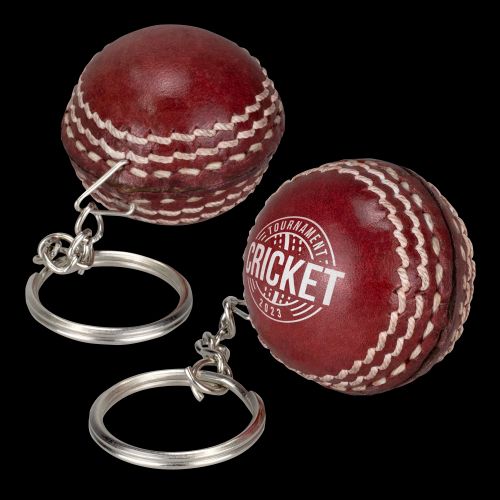 Cricket Ball Key Ring