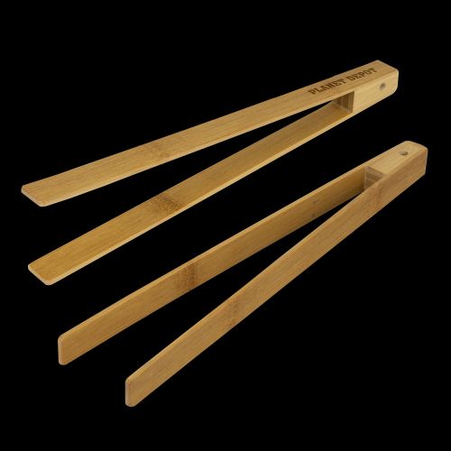 Bamboo Serving Tongs