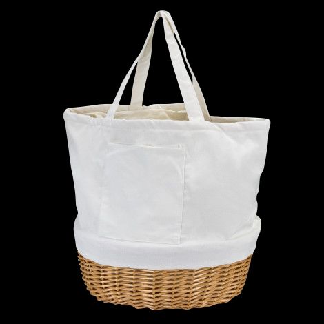 Keepsake Wicker Tote Bag