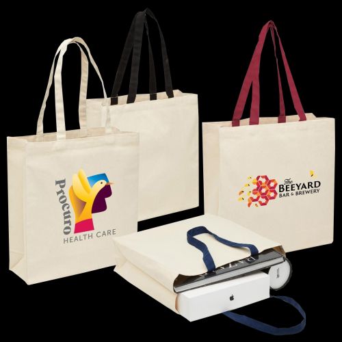 Heavy Duty Canvas Tote with Gusset