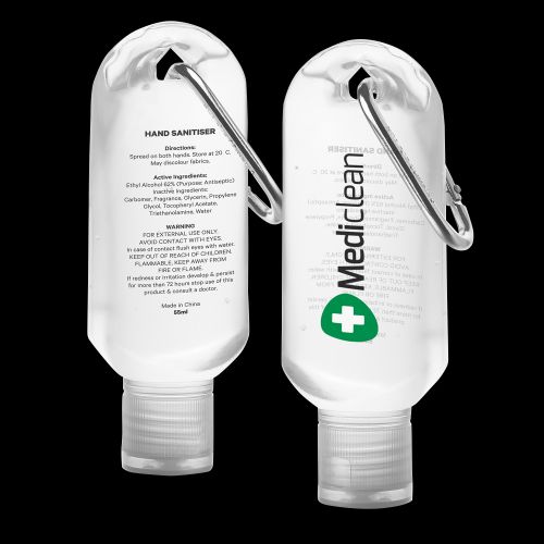 Carabiner Hand Sanitiser 55ml