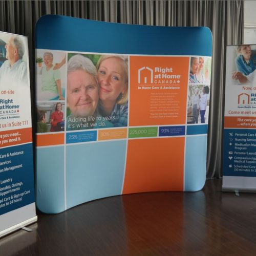 Stretch Fabric Popup Wall