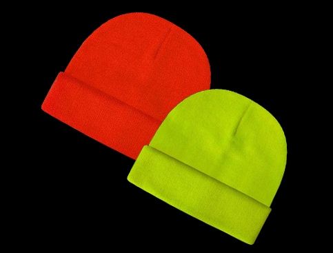 Luminescent Safety Acrylic Beanie