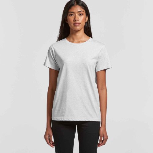 4001M WOMENS MAPLE MARLE TEE