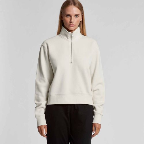 4125 WOMENS HALF ZIP CREW