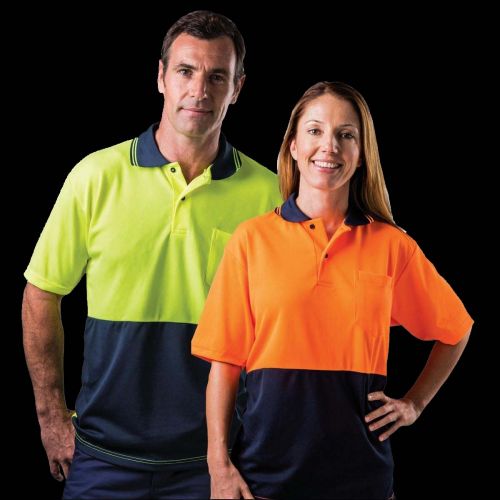 Unisex Hi Vis Polo