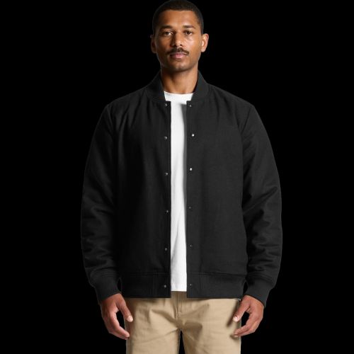 MENS FELT BOMBER JACKET