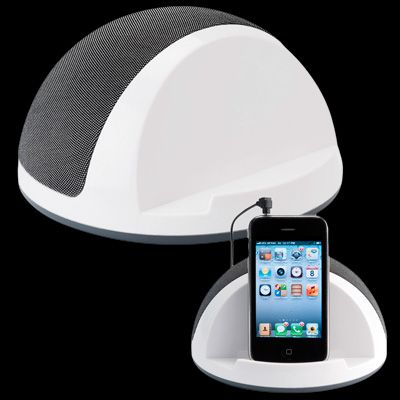 Portable iPod Dome Speaker