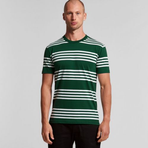 5046 MENS CLASSIC QUAD STRIPE TEE