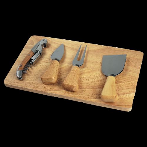 Cheese Board Set - Wood