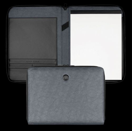 Hugo Boss Conference folder zip A4 Gleam