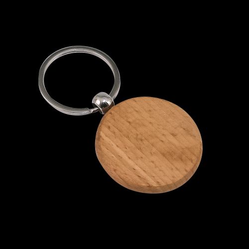 Frontier Round Keyring