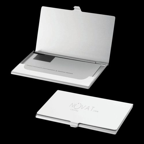 Aluminium Business Card Holder