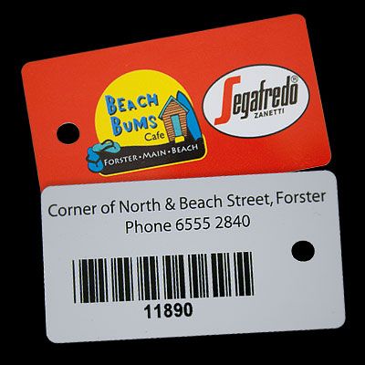 Plastic Membership Key Tags