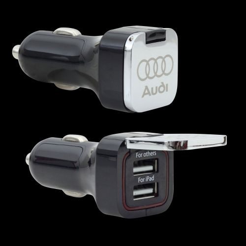 Flip Top Dual USB Car Charger