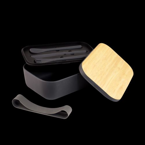 Bamboo Fibre Lunch Box & Cutlery Set Eco