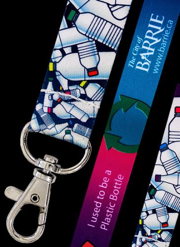 Recycled PET Dye Sub Lanyards Eco