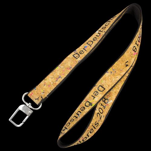 Printed Cork Lanyards