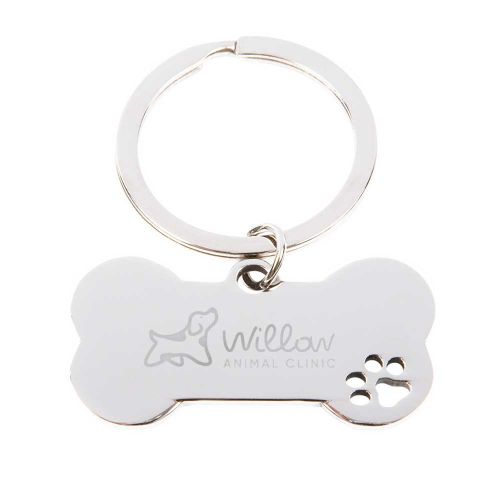Dog Bone Keytag