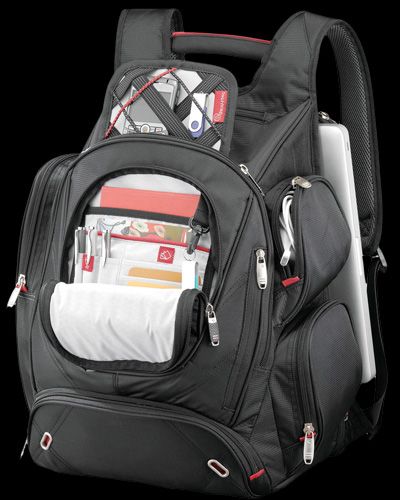 Elleven™ Checkpoint-Friendly Compu-Backpack - Black