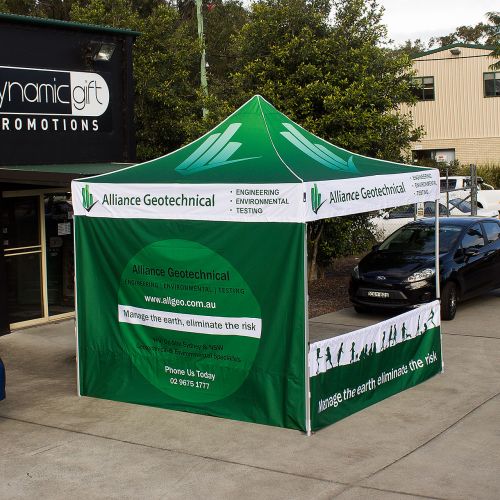 3x3 Printed Marquee Tent