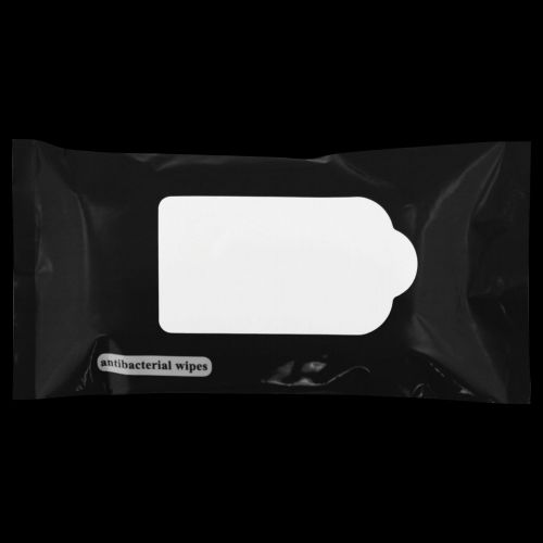 Antibacterial Wipes - Black