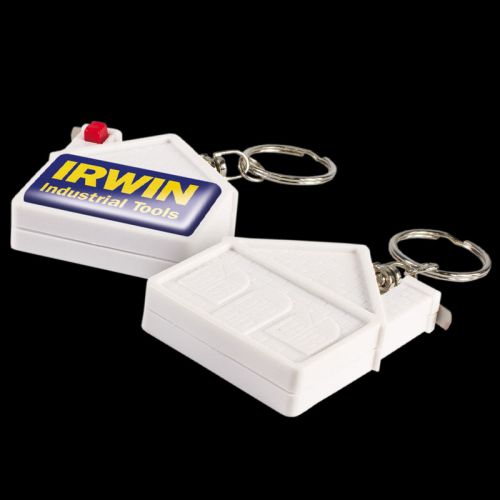 House Tape Measure Key Ring