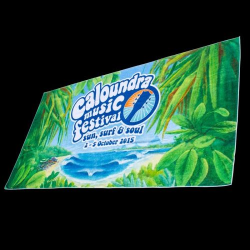 Full Colour Printed Beach Towels