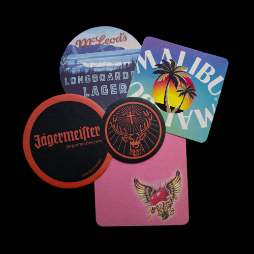 Paper Card Coasters