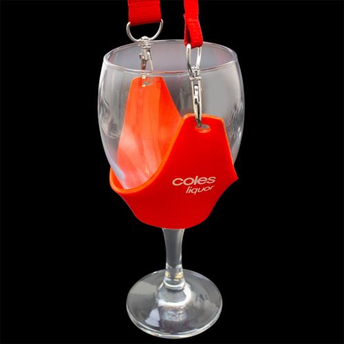 PVC Wine Glass Lanyards