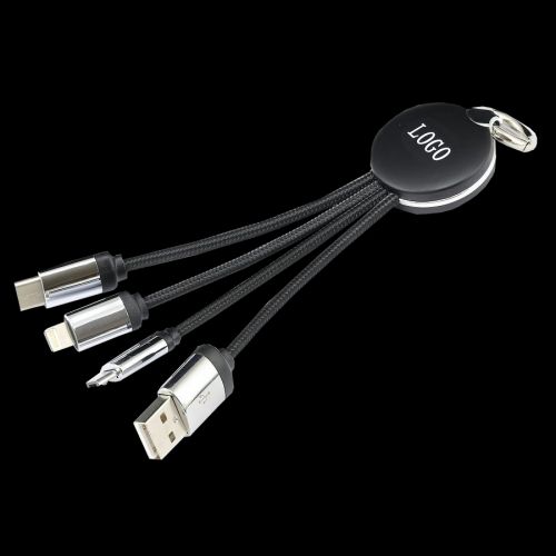 Light Up Logo Multi USB Charging Cable
