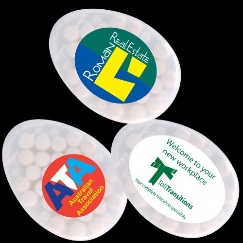 Egg Shape Sugar Free Breath Mints