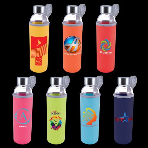 Capri Glass Bottle / Neoprene Sleeve